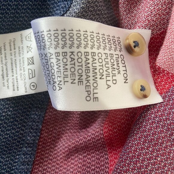 Ben Sherman Mod Retro Panel Check Shirt - Size Medium - Picture 12 of 13